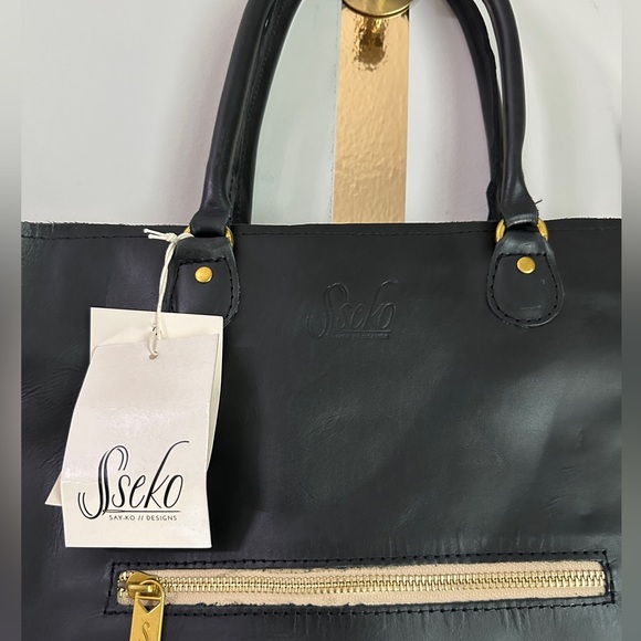 Sseko Convertible Tote in Black - Picture 13 of 13